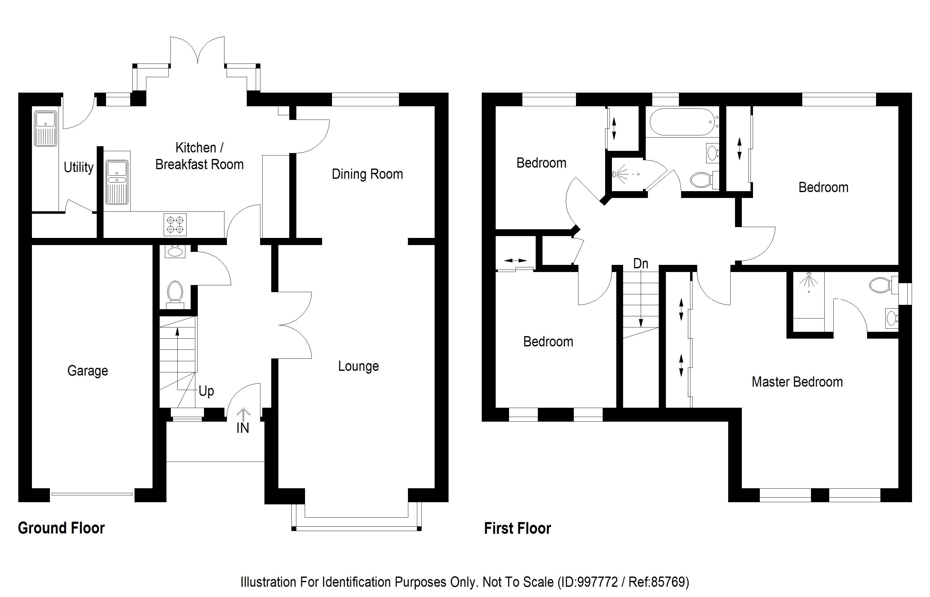 Floorplans For Cardenden, Lochgelly, Fife