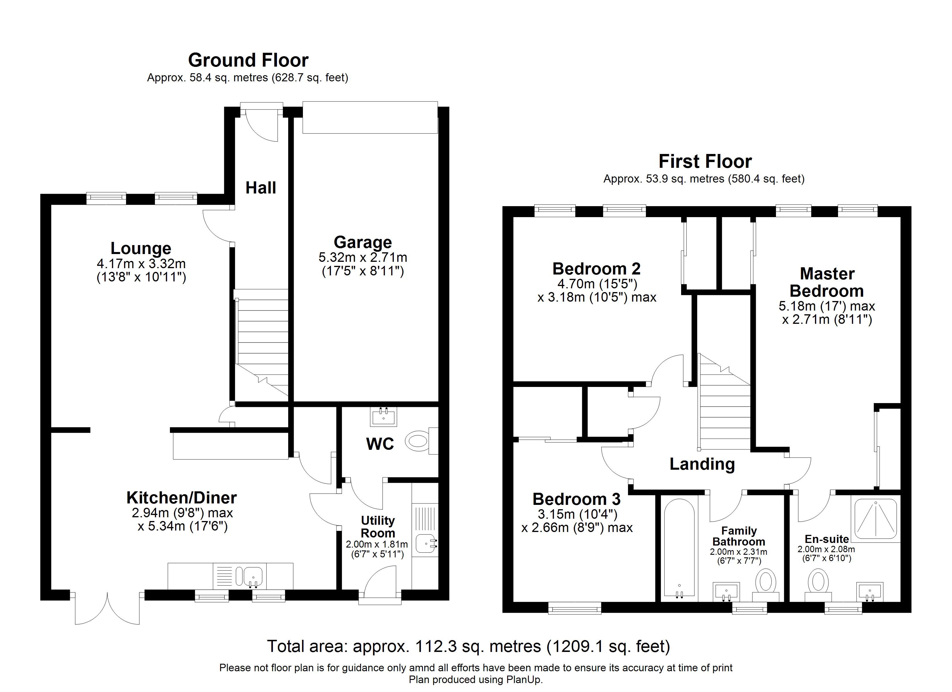 Floorplans For Ewing Place, Leven, Fife