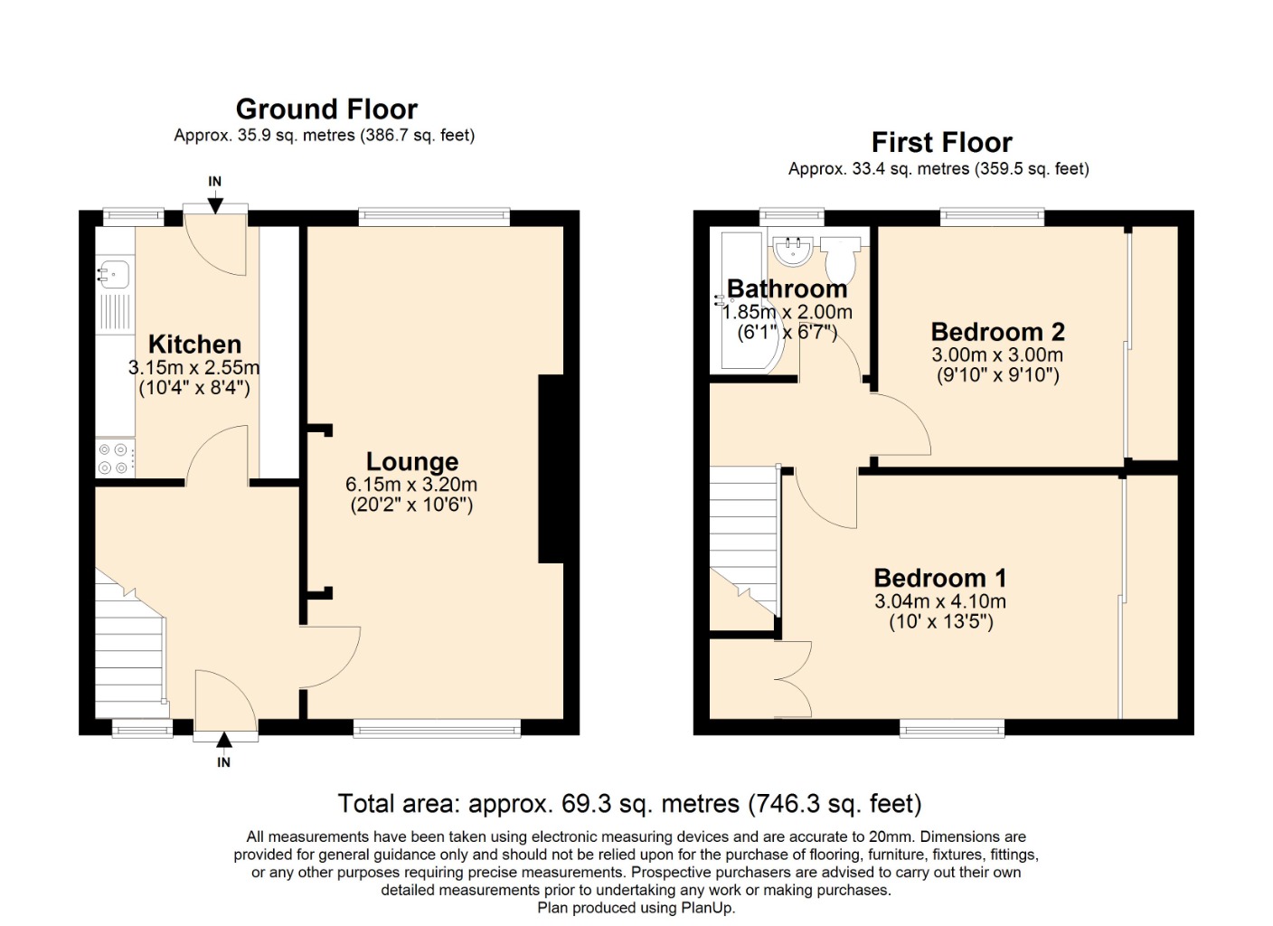 Floorplans For Atholl Terrace , , Kirkcaldy, KY2 6LY