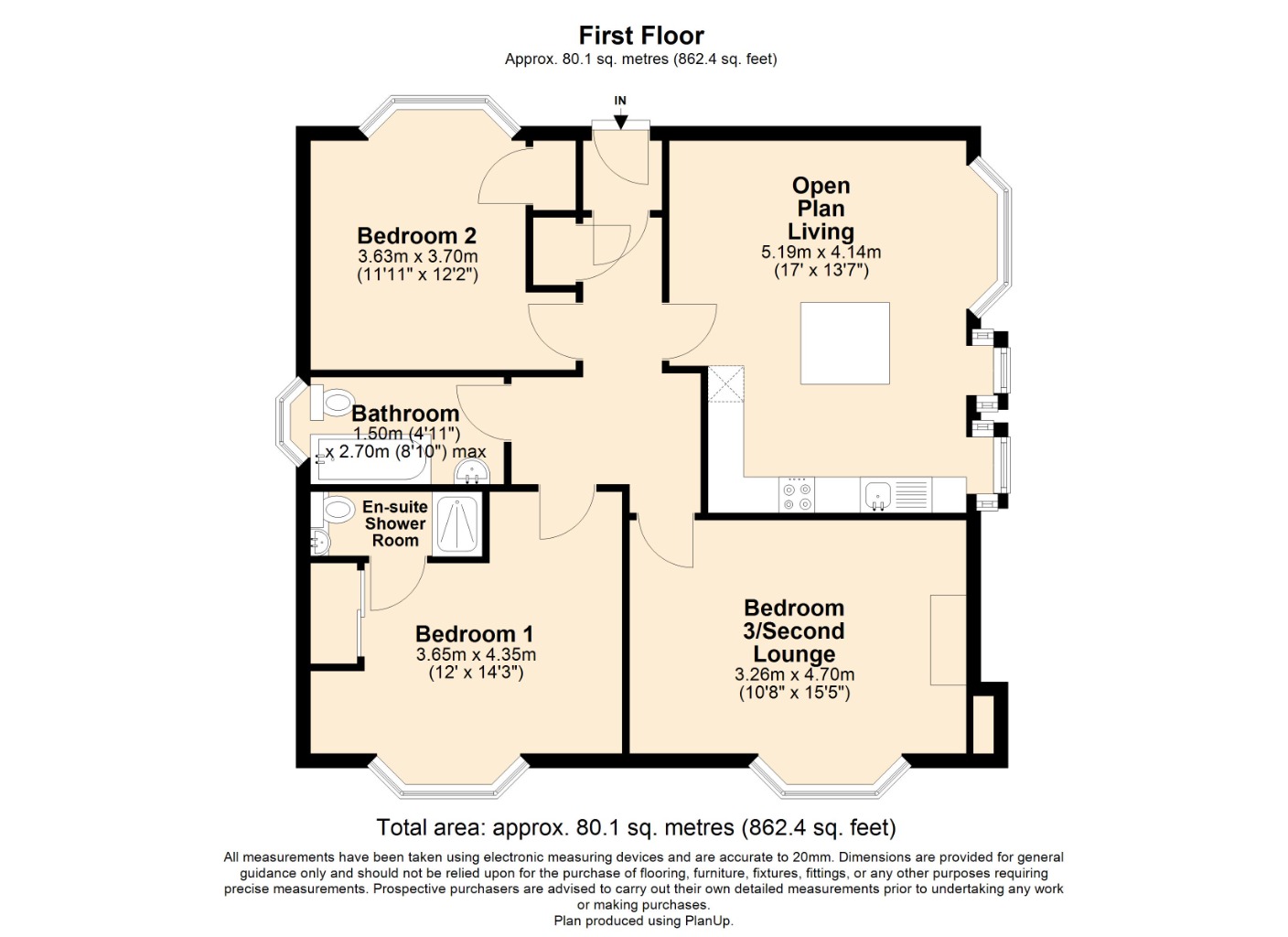 Floorplans For Cloanden, Kirkcaldy, Kirkcaldy, KY2 5PA