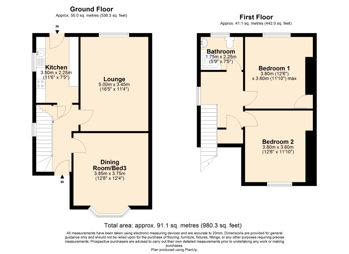 Floorplans For Mcduff Street, , East Wemyss, KY14QW