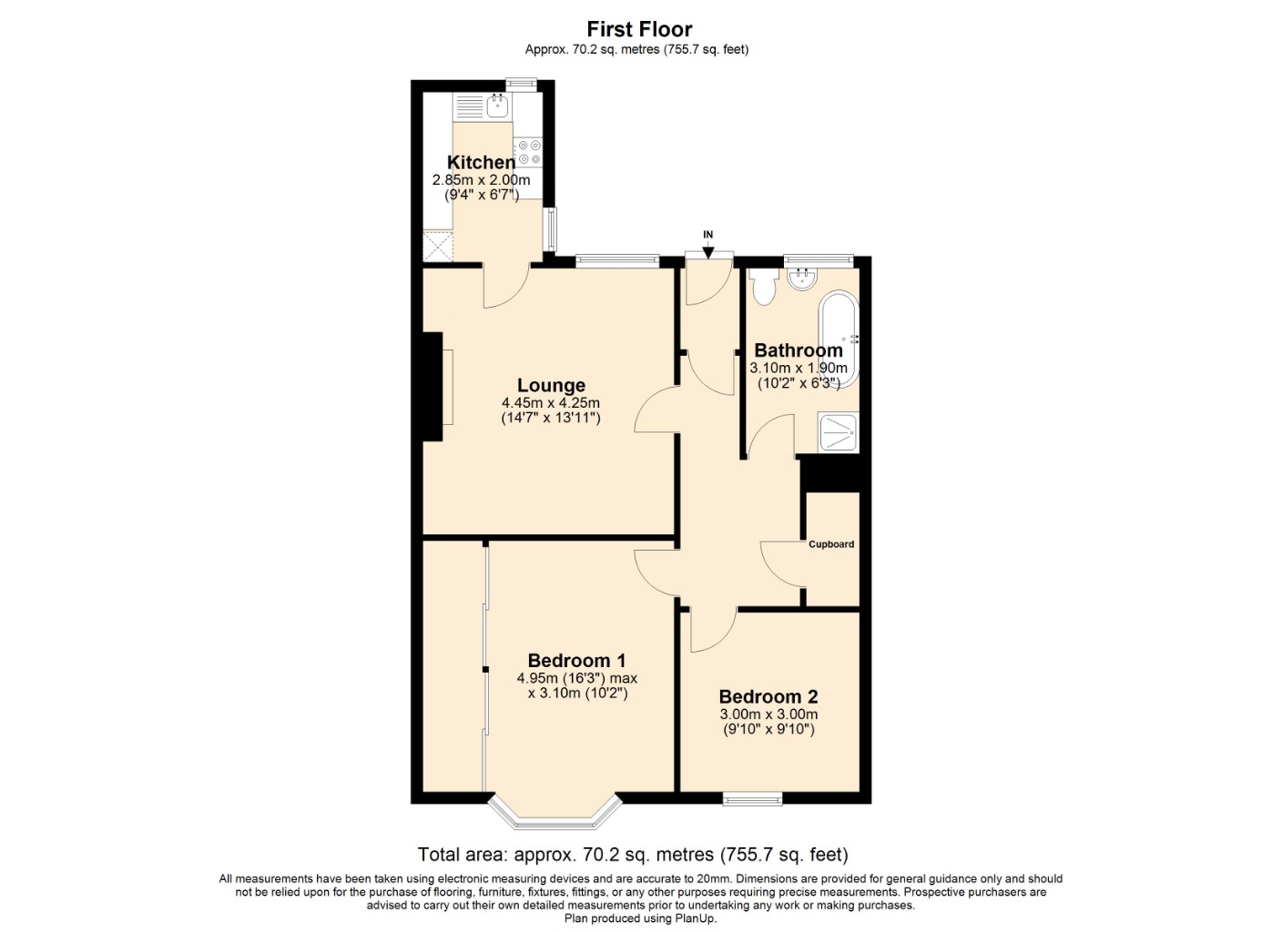 Floorplans For Emsdorf Street, Lundin Links, , Est, KY8 6HL