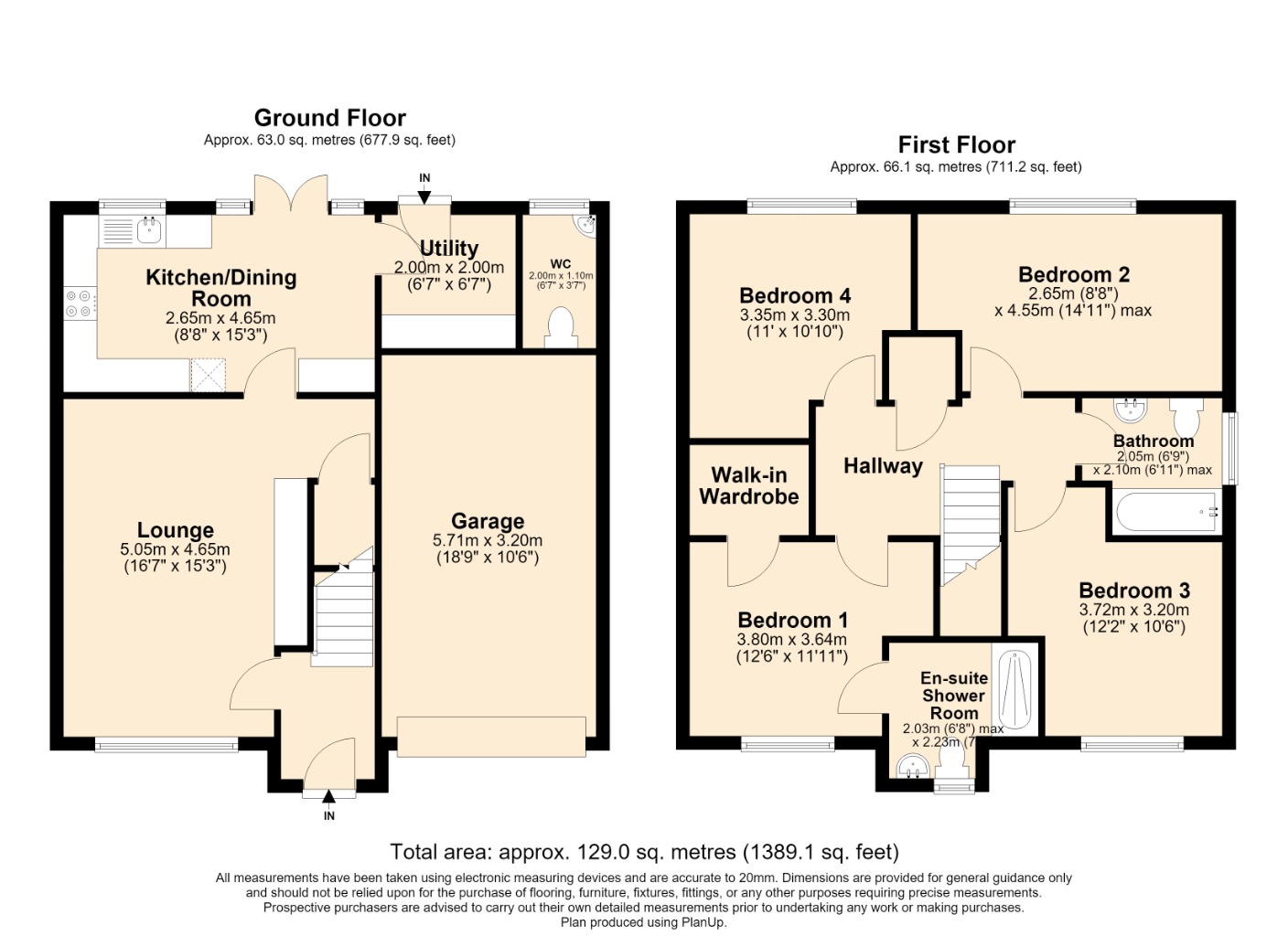 Floorplans For Boreland Crescent , , Kirkcaldy, KY12EZ