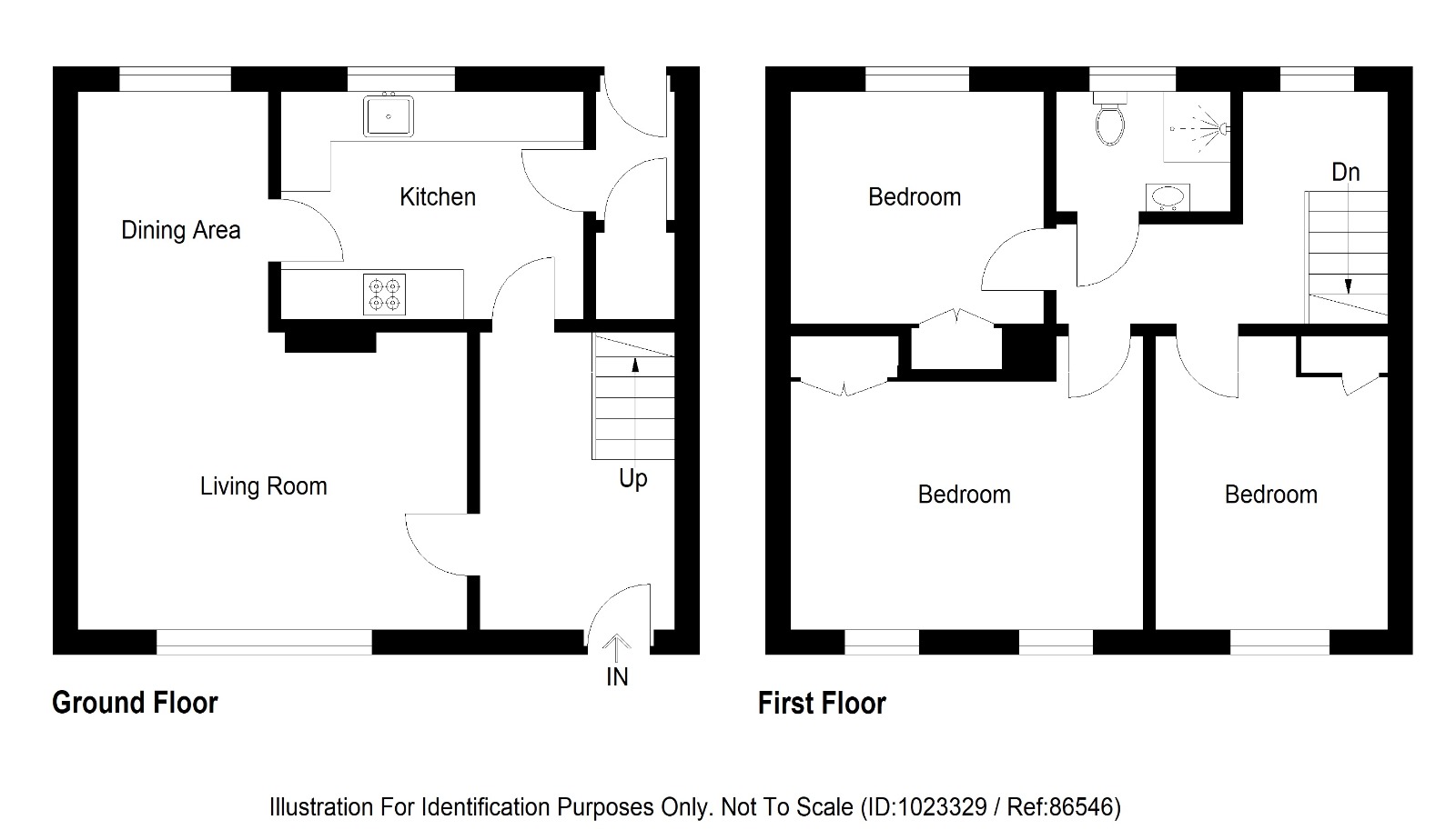 Floorplans For Valley Gardens, Kirkcaldy, Kirkcaldy, KY2 6AN