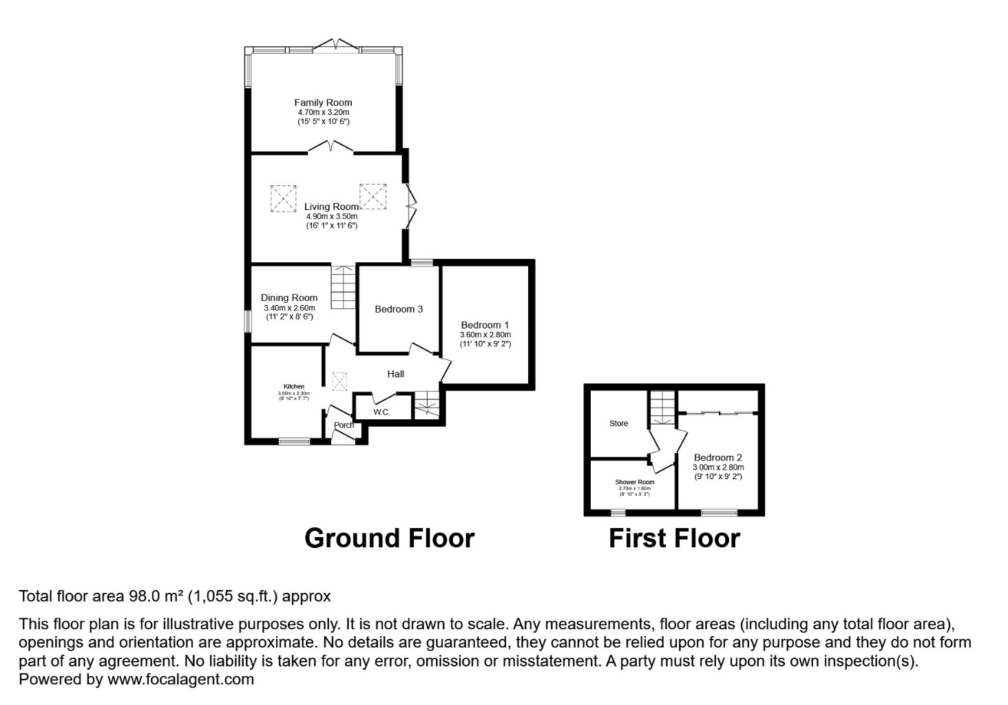 Floorplans For Minto Place, Kirkcaldy, Kirkcaldy, KY2 5YR