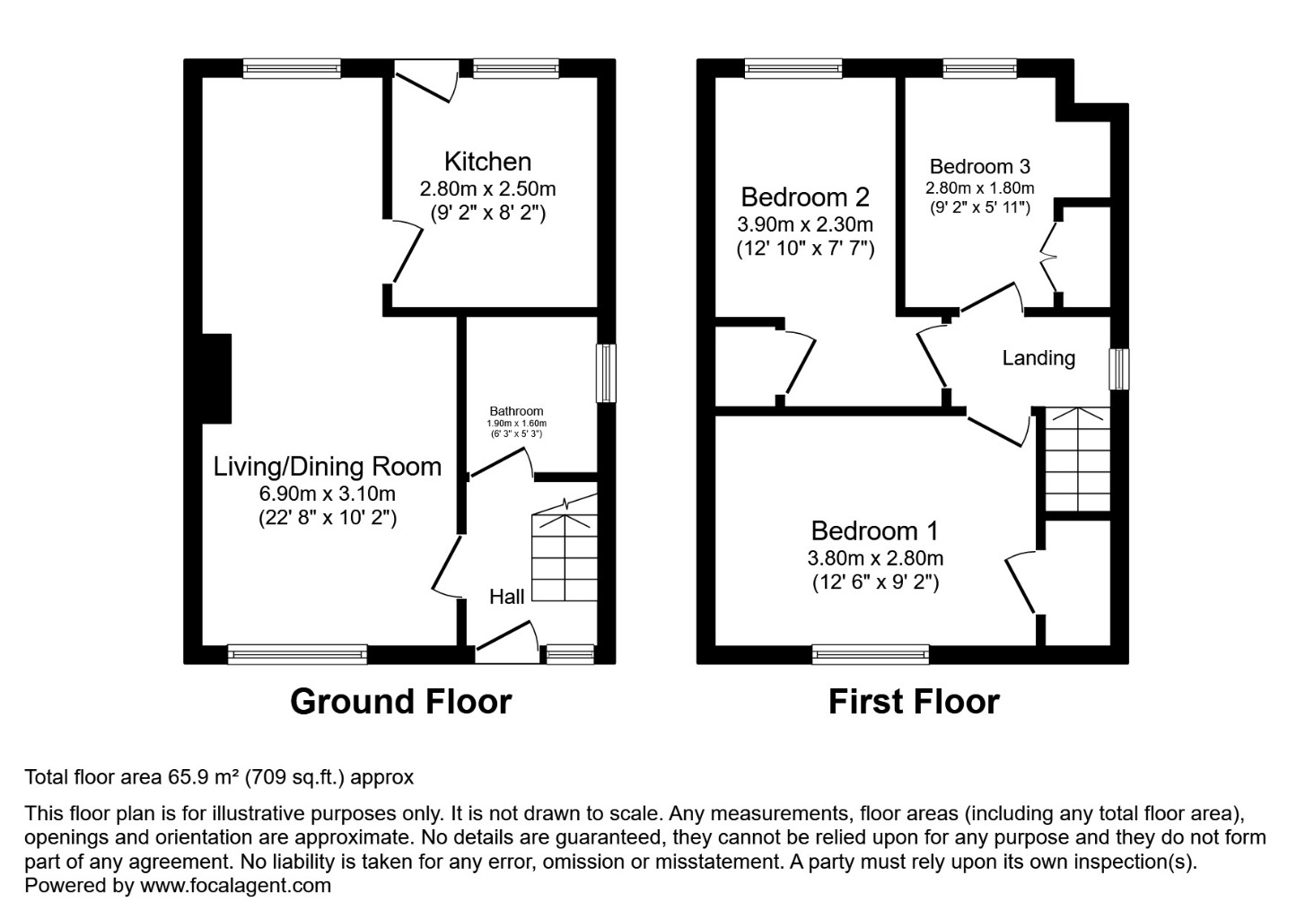 Floorplans For Dalmahoy Crescent, , Kirkcaldy, KY2 6TA