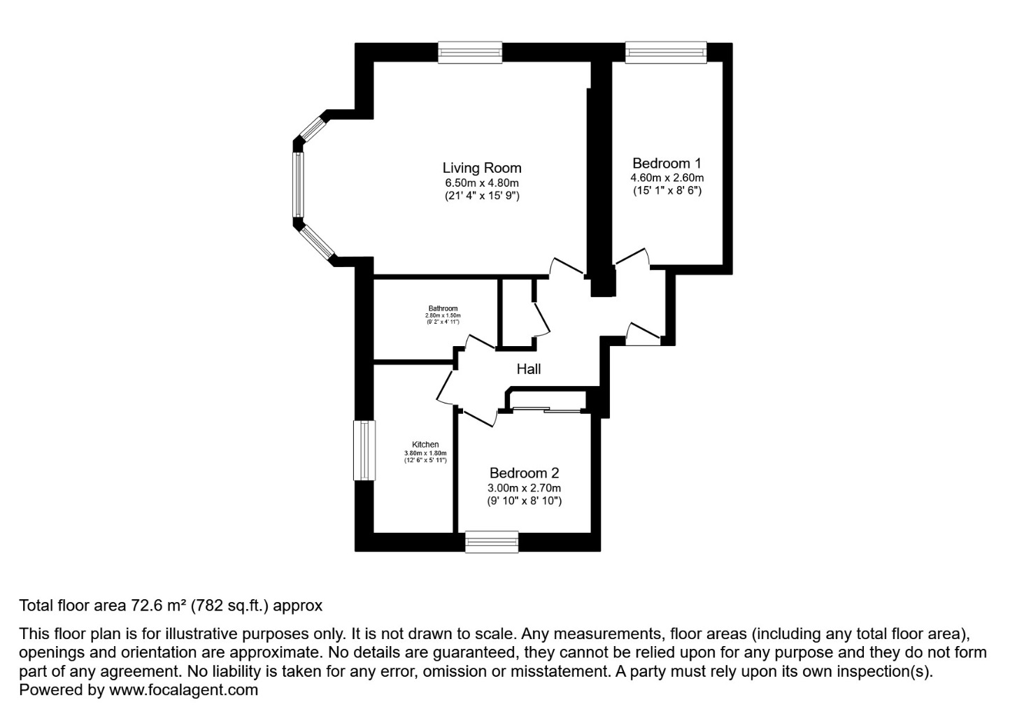 Floorplans For Osborne House, , Kirkcaldy, KY1 1XE