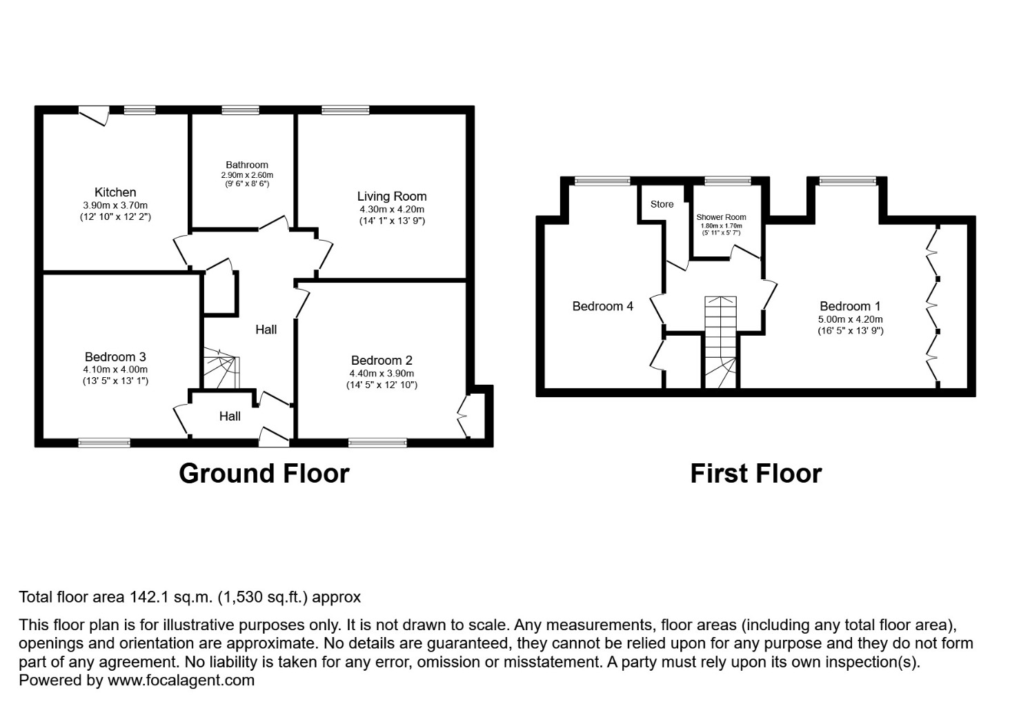 Floorplans For Main Street, , Thornton, KY1 4AH