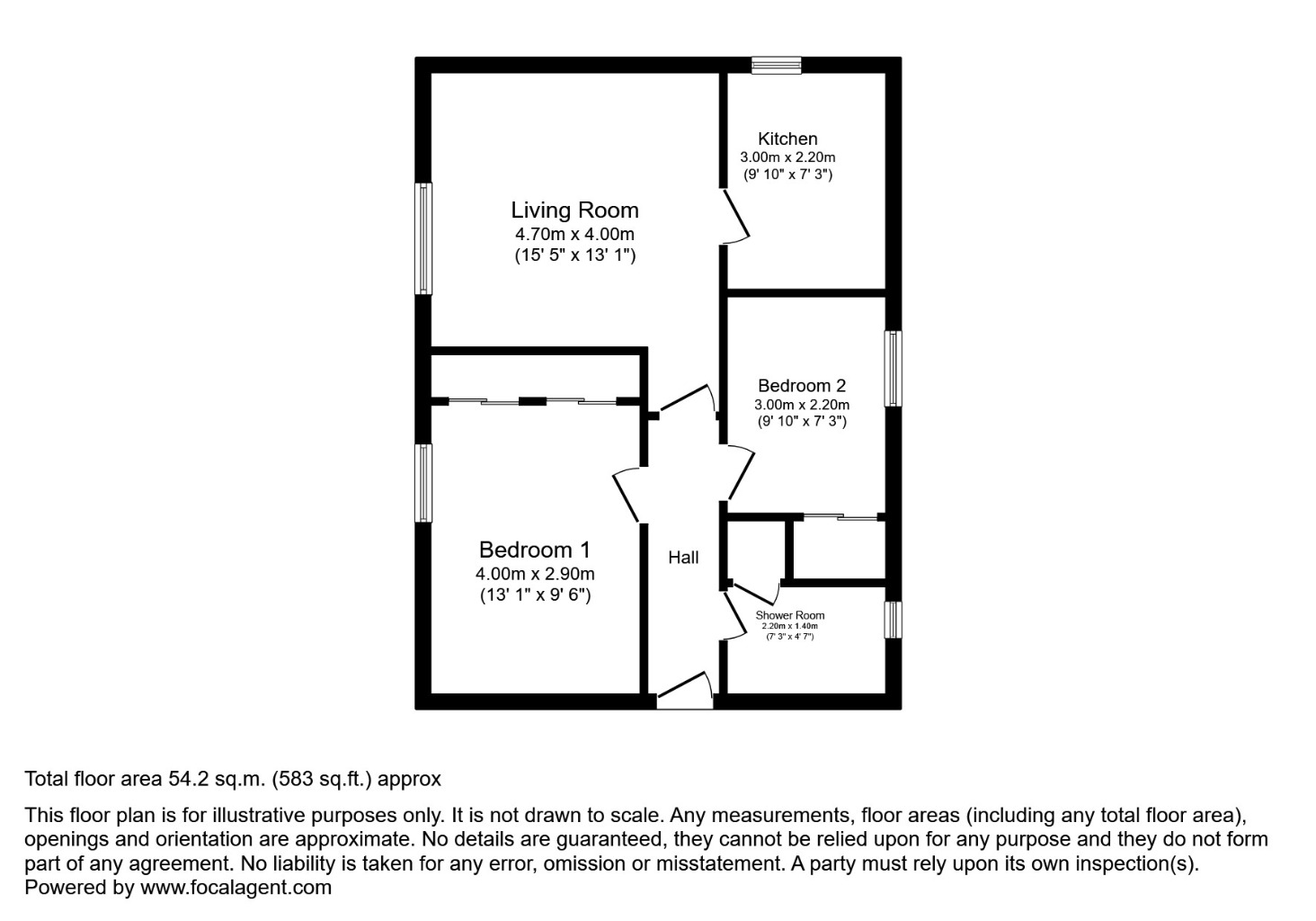Floorplans For Rosebery Court , , Kirkcaldy, KY1 1DG
