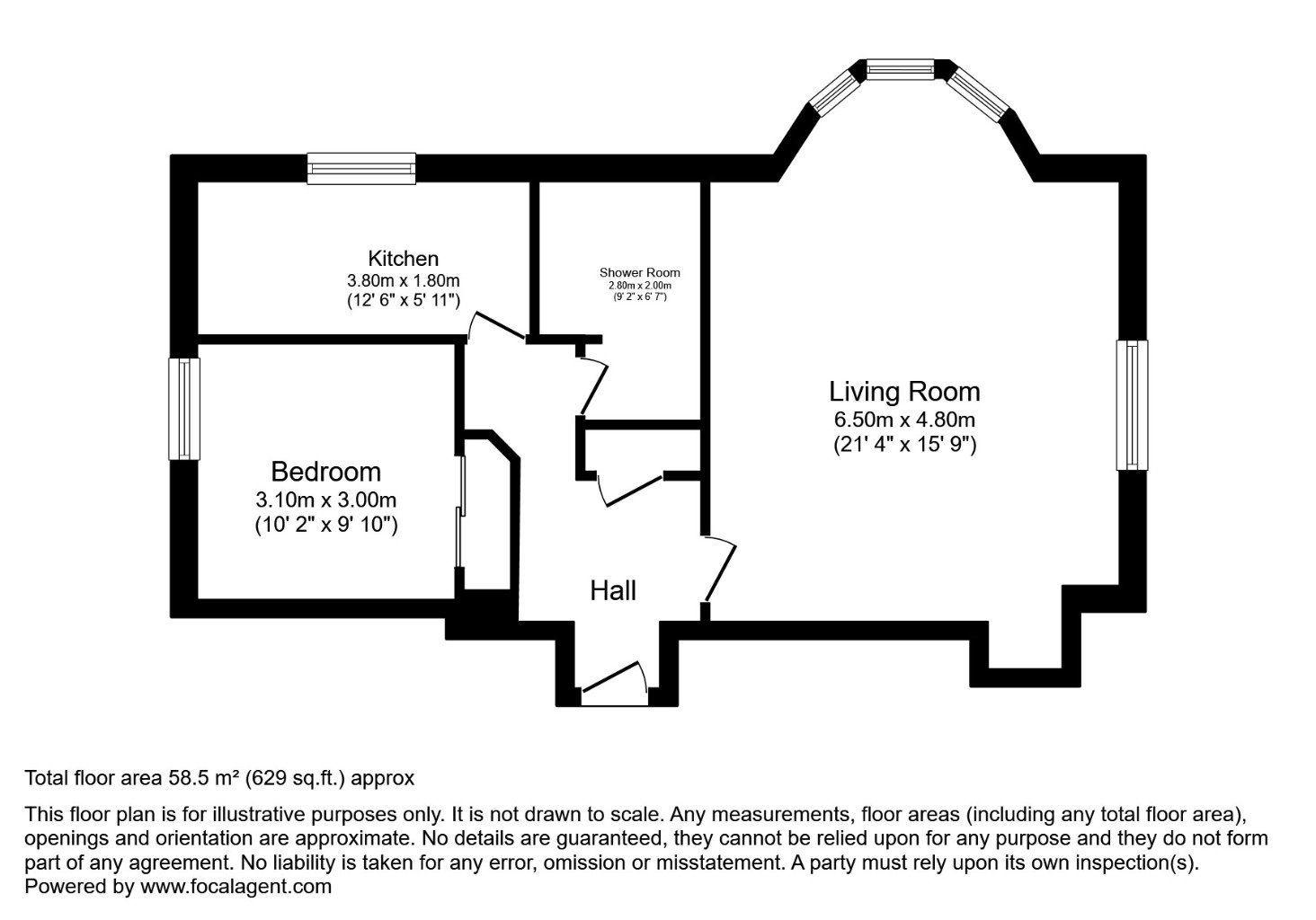 Floorplans For Osborne House, , Kirkcaldy, KY1 1TL