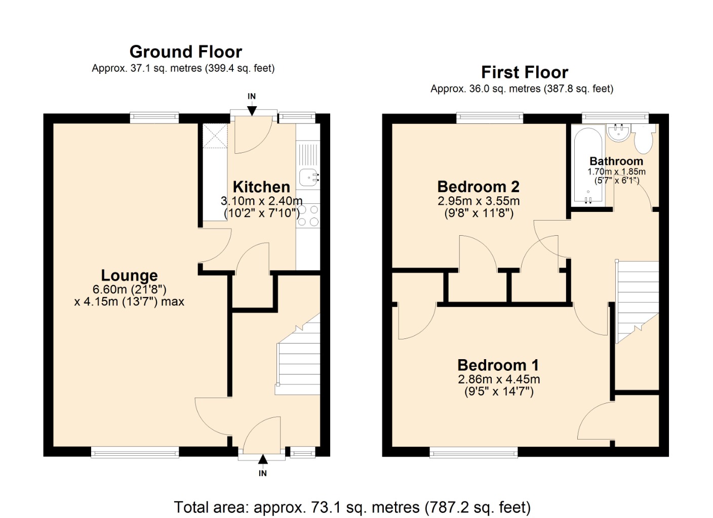 Floorplans For Ravenswood Drive, , Glenrothes, KY6 2PA