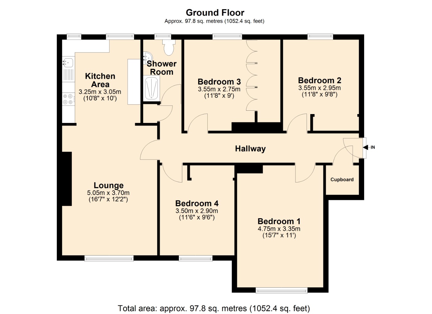 Floorplans For Cook Street, Kirkcaldy, Dysart, KY1 2UY