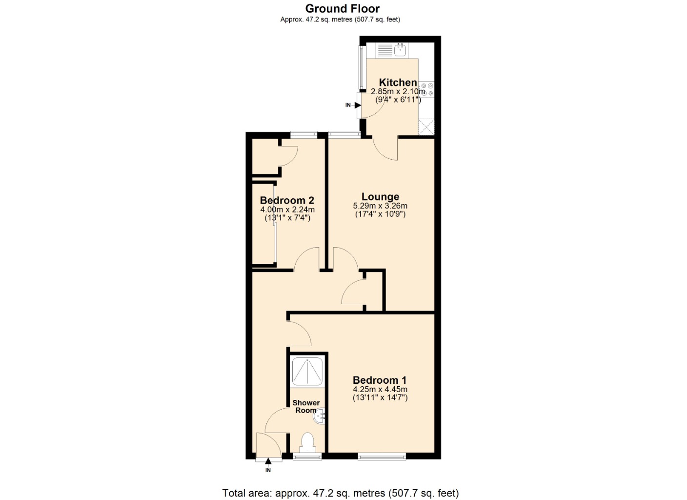 Floorplans For Balsusney Road, , Kirkcaldy, KY2 5LH