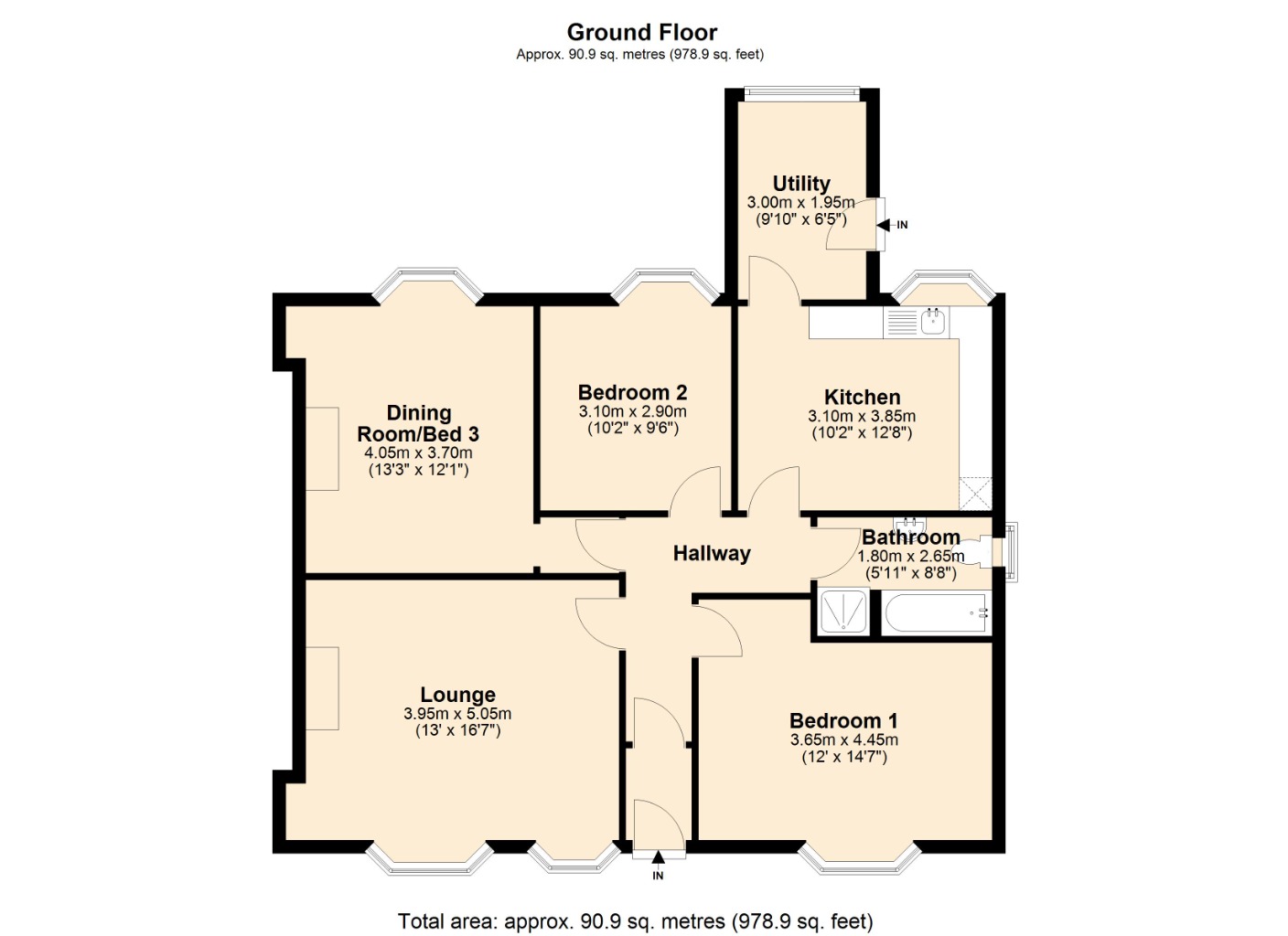 Floorplans For , , Kirkcaldy, KY1 1TZ