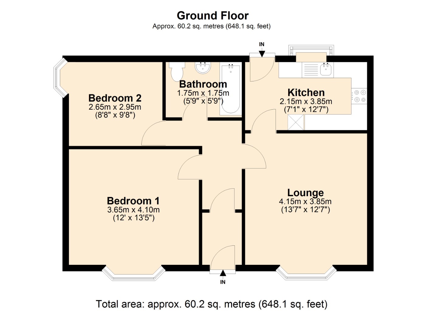 Floorplans For Duncan Cottages, , Coaltown of Wemyss, KY1 4TQ