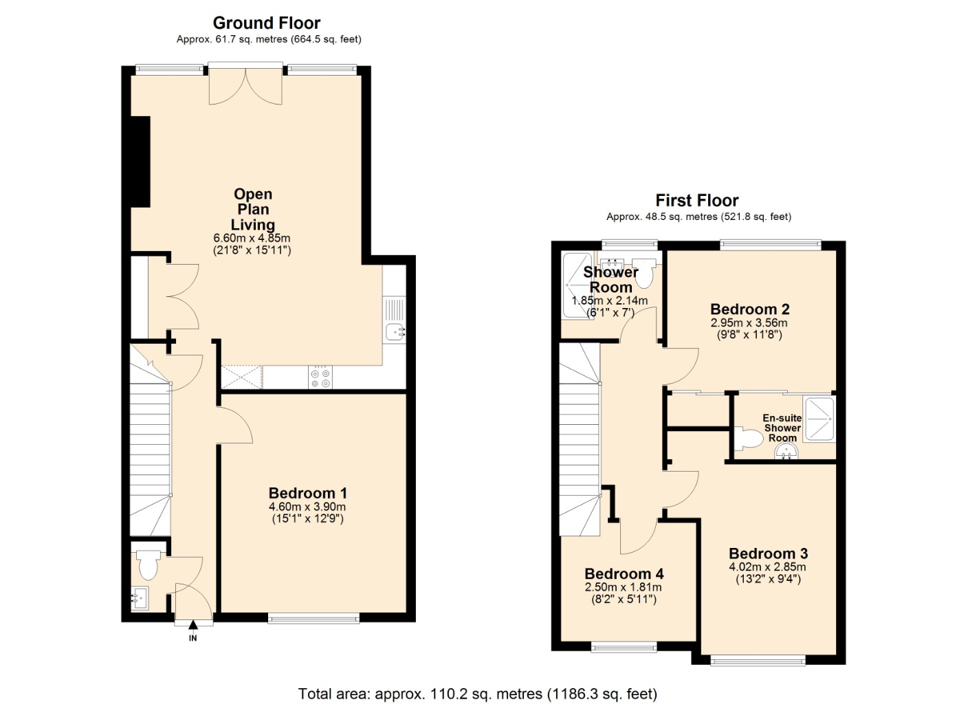 Floorplans For Old School Place, Kirkcaldy, Kirkcaldy, KY1 4EL