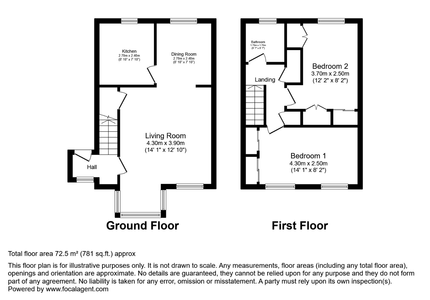 Floorplans For Nicol Street, Kirkcaldy, Kirkcaldy, KY1 1PB