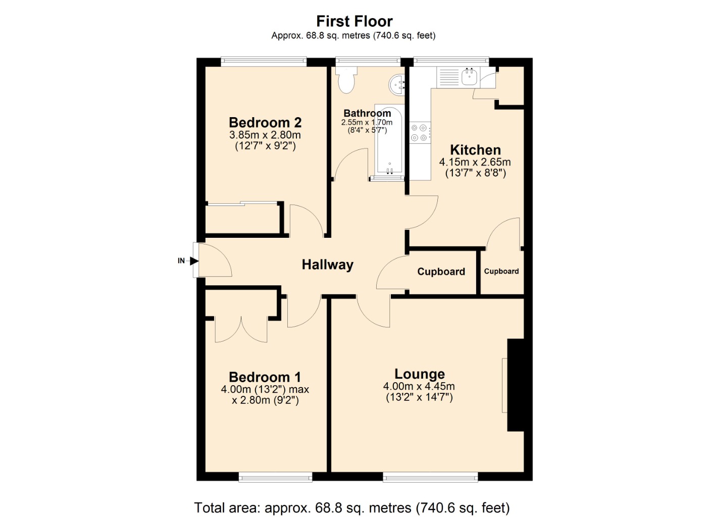 Floorplans For St Clair Street, , Kirkcaldy, KY1 2QE