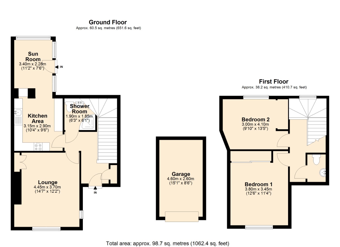 Floorplans For Alexander Street, Kirkcaldy, Kirkcaldy, KY1 4QJ