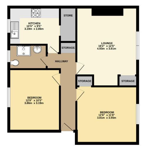 Floorplans For Links Street, , Kirkcaldy, KY1 1SG