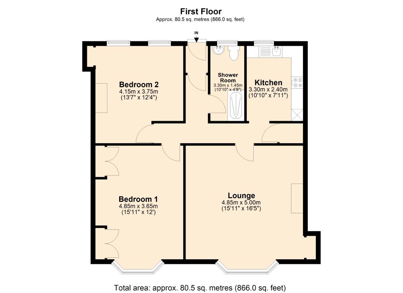 Floorplans For Commercial Street, , Kirkcaldy, KY1 2NU