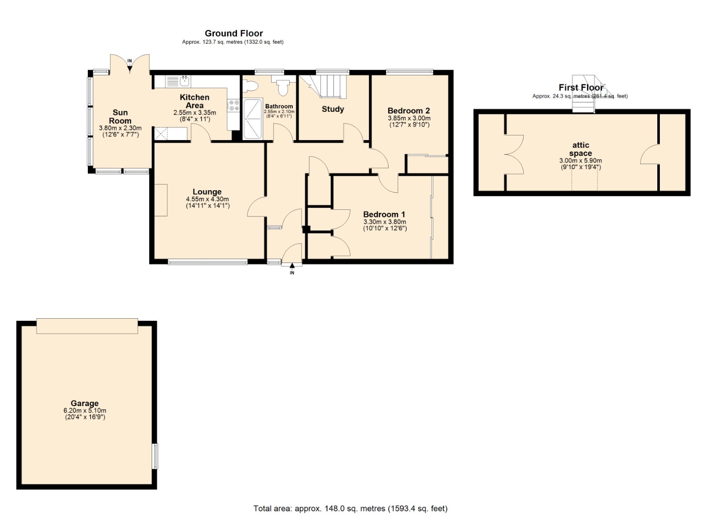 Floorplans For Camilla Grove, , Auchtertool, KY2 5XP