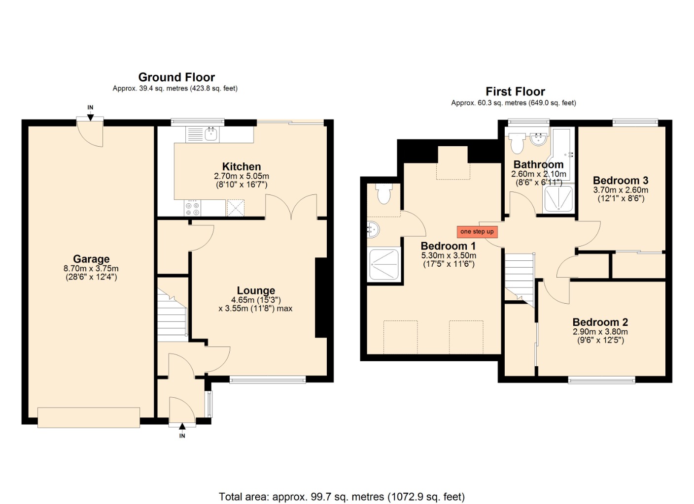 Floorplans For Craigievar Gardens, Kirkcaldy, Kirkcaldy, KY2 5SD