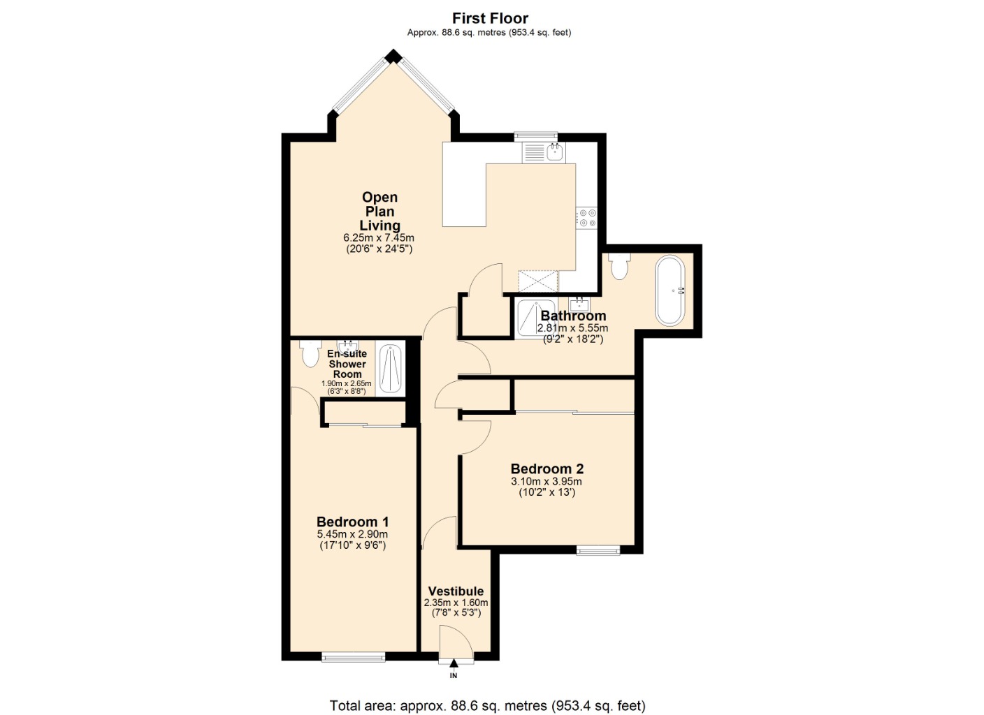 Floorplans For Burntisland Road, , Burntisland, KY3 9TT