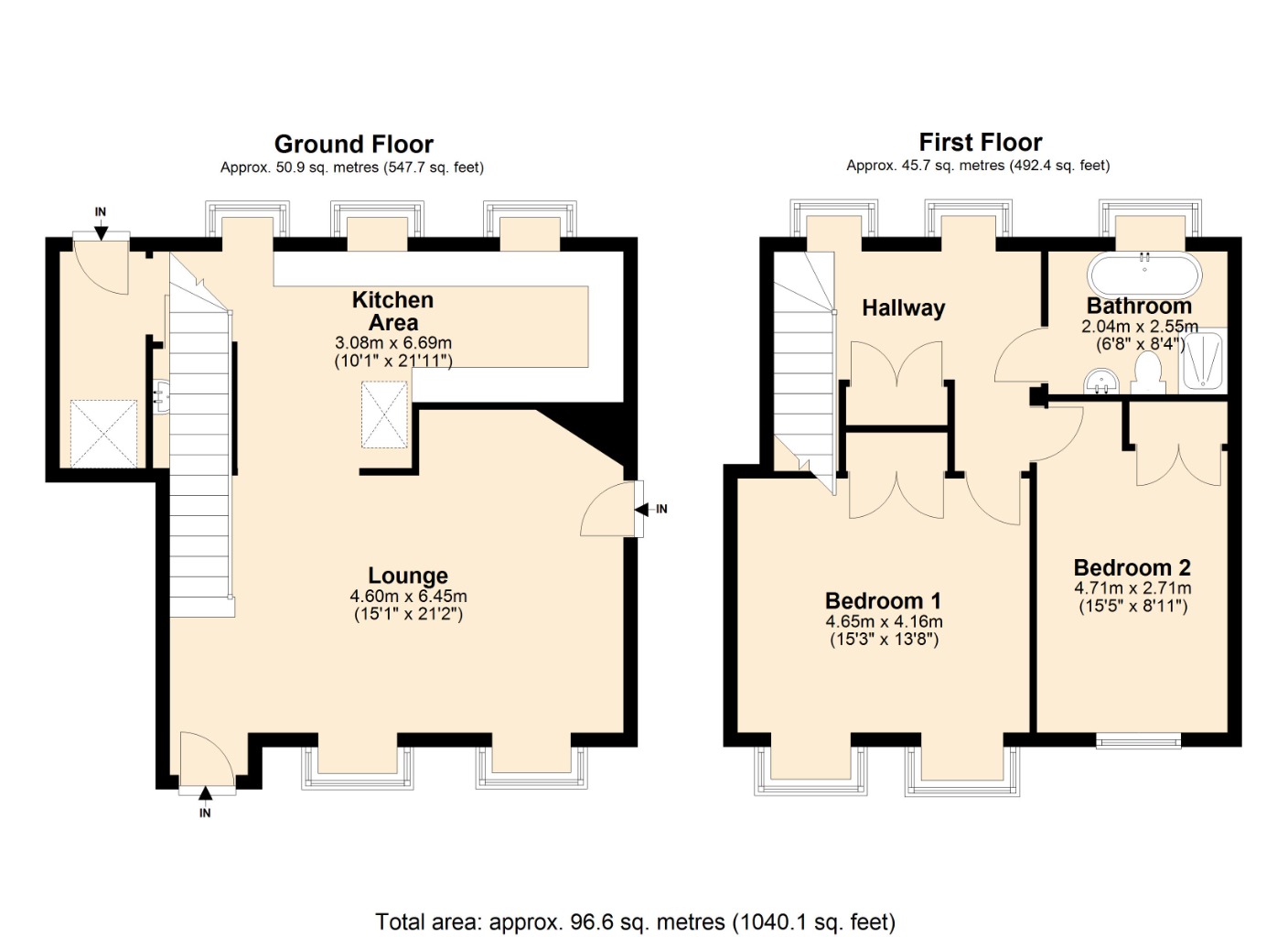 Floorplans For The Cross, Kirkcaldy, Kirkcaldy, KY1 4SU