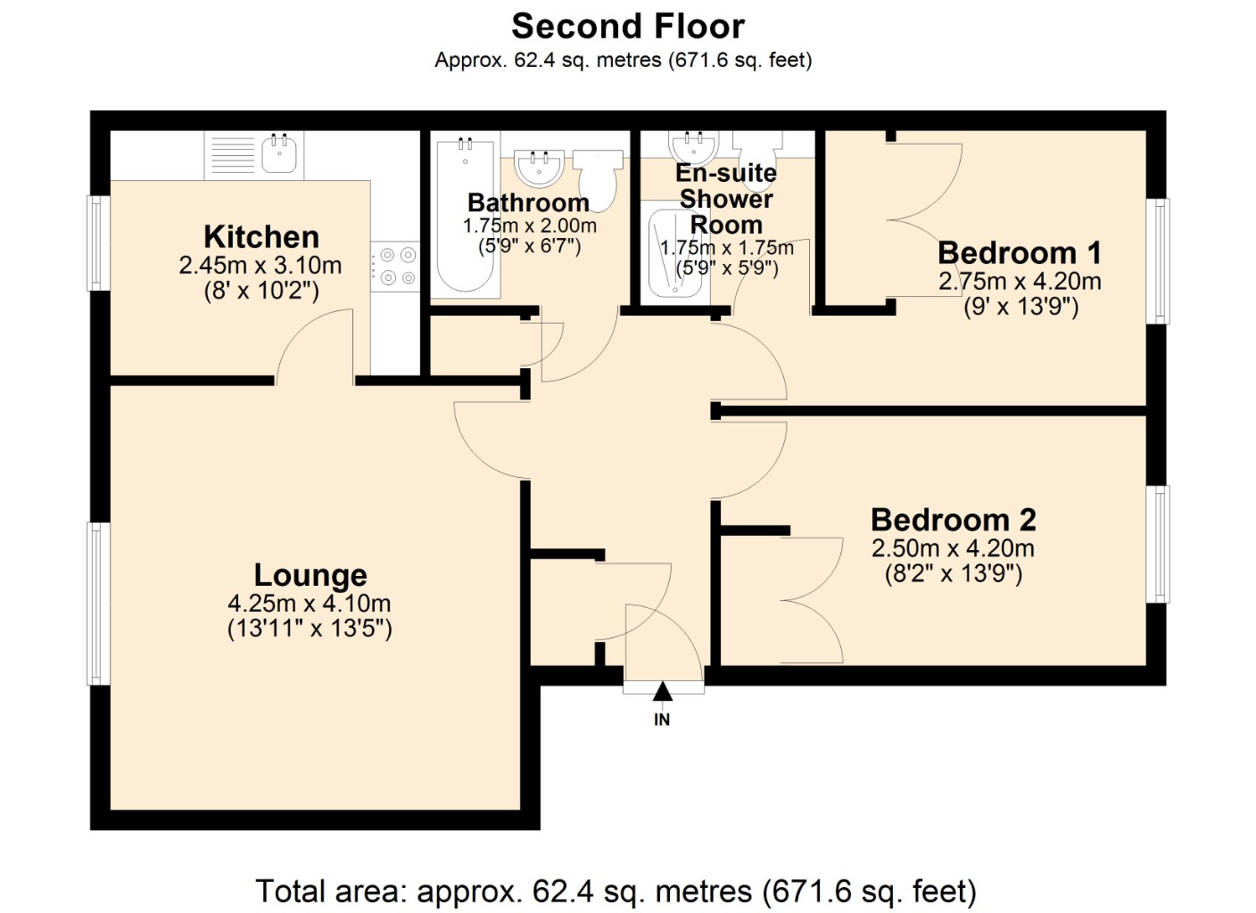 Floorplans For Mill Street, Kirkcaldy, Kirkcaldy, KY1 1AB