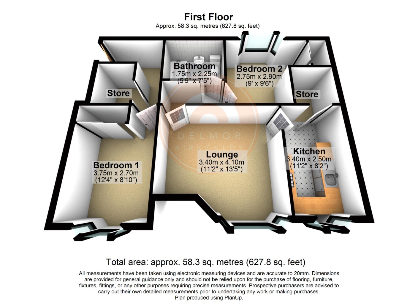 Floorplans For High Street, Kirkcaldy, Kirkcaldy, KY1 1NW