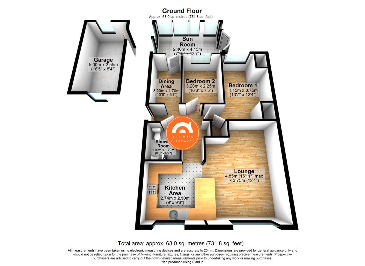 Floorplans For Moray Court, , Auchtertool, KY2 5XS