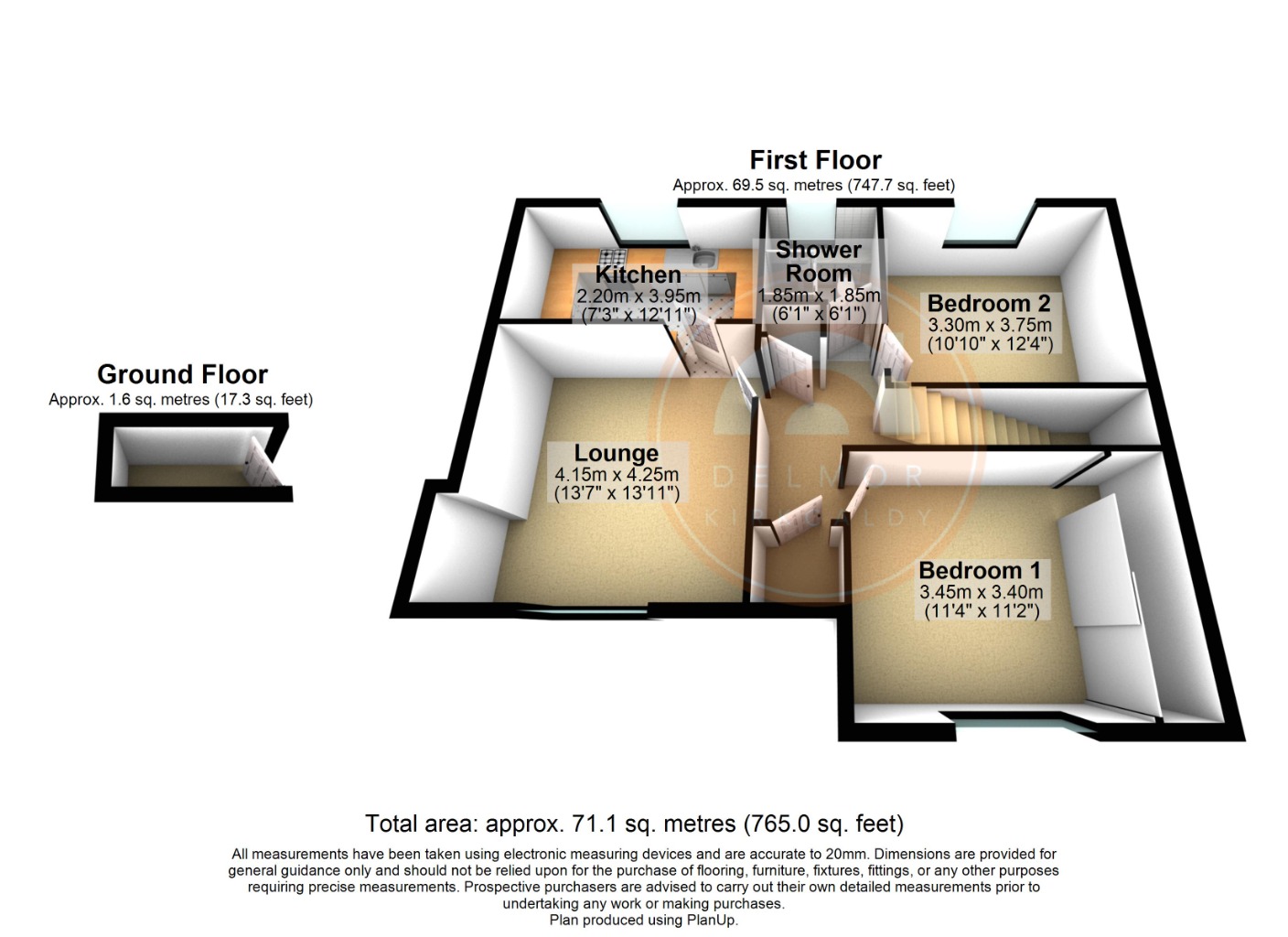 Floorplans For Pottery Street, , Kirkcaldy, KY1 3EU