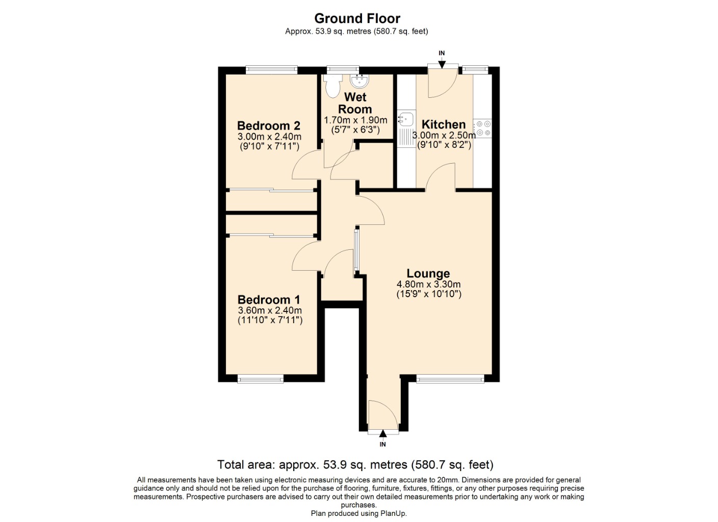 Floorplans For Macdonald Place, , Burntisland, KY3 9JT