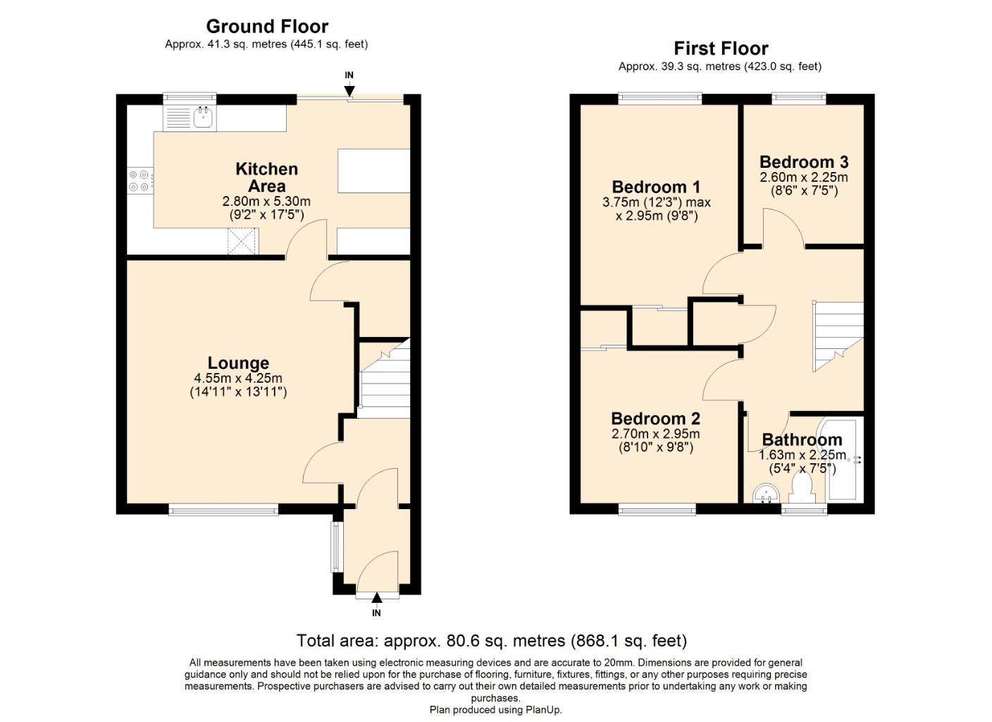 Floorplans For Station Park, Kirkcaldy, East Wemyss, KY1 4TS